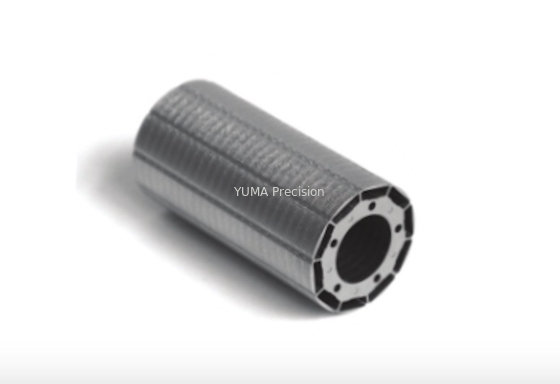 10-biegunowy laminat rdzenia stojana Materiał 20 mm 40 mm 60 mm Bezszczotkowy pakiet AC Servo