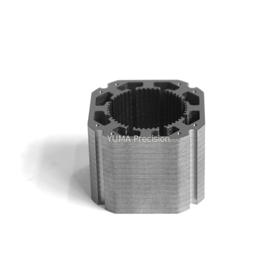 Laminowany rdzeń stojana YUMA jest wykonany z żelaza 39 mm wirnik silnika krokowego NEMA 16